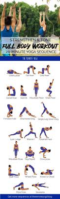 Full Body Yoga Workout Free Printable Pdf 20 Minute Yoga Sequence Yoga Sequences Full Body Yoga Workout