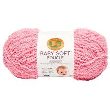 Lion Brand Baby Soft Boucle Yarn