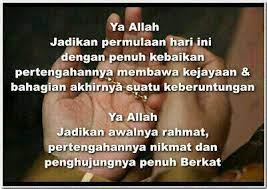 Doa Pagi Allah Doa Motivasi