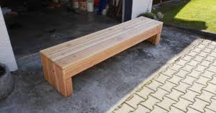 Bank Aus Terrassendielen Garten Deko Garten Terassendielen