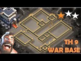 Base th 9 war anti 3 bintang 2020 : Th 9 Town Hall 9 Anti 2 Stars War Base 2018 Clash Of Clans Youtube