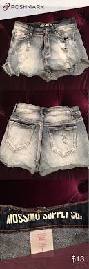 Cut Off Jeans Mossimo Supply Co Cut Offs Size 7 Fit As A