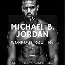 michael b jordan workout and t