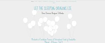 Let the Sleeping Dragons Lie