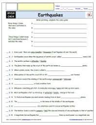 Free Differentiated Worksheet For The Bill Nye The Science Guy Earthquakes Episode Free Worksheet Science Guy Nursing Student Tips Bill Nye Science Guy