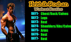 Hrithik Roshan Workout Routine Monsterabs