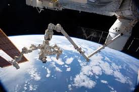 Image result for international space station through telescope