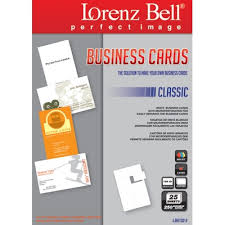 Starting at $9.87 for 25 cards. Business Cards Classic 250 Cards Lorenz Bell