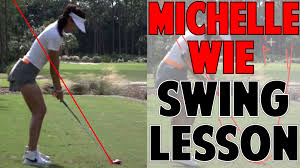 As part of the charity. Michelle Wie Swing Analysis Stay In Your Posture On Plane