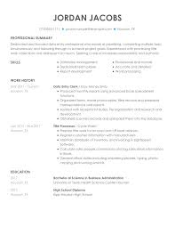 Data Entry Clerk Resume Examples Free To Try Today Myperfectresume