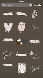 Create or download the lastest, trendy stickers. Stickers Bonitos Para Instagram Creative Instagram Stories Instagram And Snapchat Instagram Story Ideas
