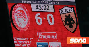 Με τα χάλια που έχει ο παο,. San Shmera Olympiakos Aek 6 0 Vid Pics Sdna
