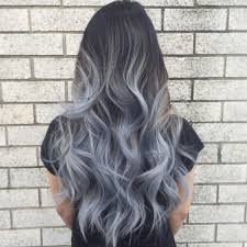 15 ways to wear grey ombré hair whatever grey ombré hair look you're aiming for, you'll be sure to find something that works for you in this collection: Ombre Hair Korean Ash Gray Hair Color Novocom Top