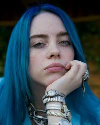 Pin By Jenn Mnz On Billie Eilish Blue Hair Billie Billie Eilish