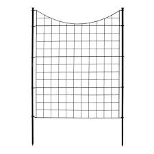 Step 1 locate the boundary lines to your property. Metal Fence Panels Metal Fencing The Home Depot