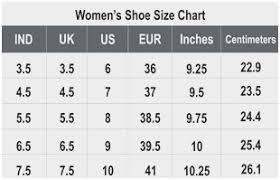 66 judicious indian shoe size converter