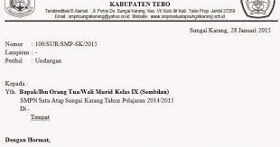 Download contoh surat lamaran kerja, perjanjian, undangan tahlil, surat cinta, curriculum surat undangan ini termasuk salah satu surat undangan resmi atau formal oleh karna itu bahasa yang acara : Contoh Surat Undangan Rapat Orang Tua Wali Murid Di Sekolah Dalam Format Word Dadang Jsn