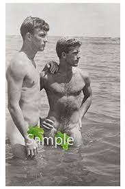 Vintage 1940's Photo Reprint of Nude Actor Guy Madison & - Etsy