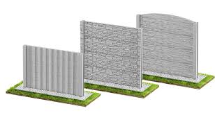 Dazu passende zaunpfosten und zubehör. Betonzaune Betonzaunsysteme