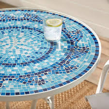 Continue to 9 of 18 below. Stylewell 28 In Coastal Glass Mosaic Outdoor Patio Bistro Table Hd19153 The Home Depot