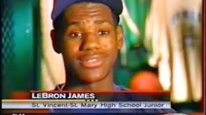 17 y/o LeBron James in 2002 talks his future (Feature Interview clips