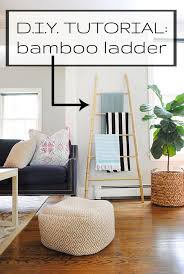 Diy Bamboo Ladder The Chronicles Of Home Bamboo Ladders Home Diy Bamboo Decor