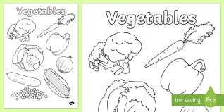 Adult coloring book for mindfulness and relaxation www.healingfromburnout.com. Vegetables Colouring Poster Teacher Made