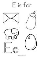 Thousands of printable coloring pages, for kids and adults! Letter E Coloring Pages Twisty Noodle