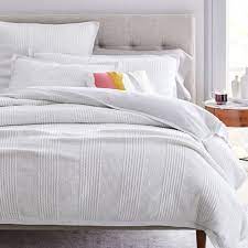 There are 2 west elm duvet for sale on etsy, and they cost $114.50 on average. Cotton Cloud Jersey Duvet Cover Shams