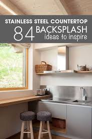 84 Stainless Steel Countertop Ideas Photos Pros Cons Stainless Steel Countertops Countertops Commercial Kitchen Design