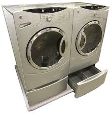 Driptite S Combo Washer And Dryer Pan Allows The Washer And Dryer To Sit Together With No Space Betwee Washer And Dryer New Washer And Dryer Washer Dryer Combo