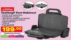 Ürün 2 yıl süre ile garantilidir. A101 Schafer Tost Makinesi Inceleme Ve Kullanici Yorumlari Kampanyabul Org