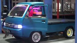 Seperti gambar di atas ini nih, dengan menambahkan body kit di bagian depan dan samping, mobil ini jadi terlihat makin kece. Modifikasi Ceper Pickup Futura Youtube
