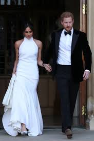 Meghan Markle S Second Wedding Dress Was Even More Stunning Than The First Meghan Markle Wedding Dress Second Wedding Dresses Debut Dresses