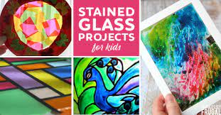 Creating a stained glass pattern in photoshop is a simple task. 10 Beautiful Stained Glass Art Projects For Kids Fabulessly Frugal