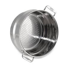 Perforated inserts allow for convenient preparation of homemade stocks or pasta, or delicate foods like vegetables or seafood. All Clad Stainless Steel Large Steamer Insert Bed Bath Beyond