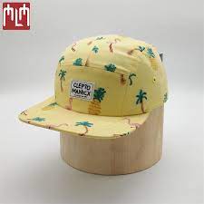 China Factory Design Your Own Custom Yellow Pineapple Full Printing 5 Panel Snapback Caps Hat Buy Design Your Own Pr Factory Design Hat Print Design Your Own