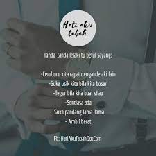Amati apakah badan atau kakinya condong ke arahmu. Sayang Tanda Lelaki Bosan Dengan Kita Malay Sui