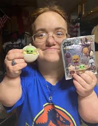 My friend gave me this blind bag and I can't believe that I got Grogu!!!!!  🤩😍🥰🥳👽