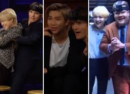 Here's hulu's official logline for himyf: Bts Members Play Hide And Seek As Ashton Kutcher Lifts Jin And Jimin In This Hilarious Segment On James Corden S Show Bollywood News Bollywood Hungama