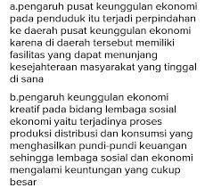 Check spelling or type a new query. Pusat Keunggulan Ekonomi Terhadap Pendidikan Antara Lain Brainly Co Id