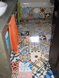 Bathroom Floor Unusual Design Home Decorating Trends Homedit Patchwork Tiles Kitchen Flooring Patchwork Tiles