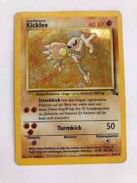 Kostenlose lieferung für viele artikel! Kicklee Holo 7 62 Pokemon Fossil Set Kaufen Auf Ricardo