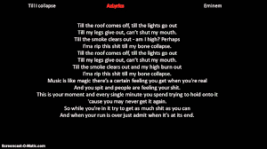 Music.amazon.com has been visited by 1m+ users in the past month Eminem Till I Collapse Lyrics Youtube