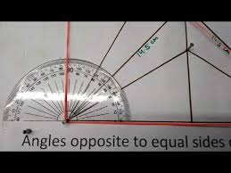 Model Of Inequalities In A Triangle Class 9 Cbse Ideal Maths Lab With Models And Projects Youtube Math Lab Math Models Math Projects