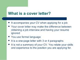 Read on for all the essential tips to make yours stand out. Cover Letter