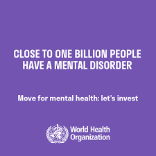 The world health organisation (who); World Health Organization Who On Twitter Tomorrow Is Worldmentalhealthday Close To 1 Billion People Are Living With A Mental Disorder And One Person Dies Every 40 Seconds By Suicide Yet Relatively Few