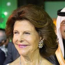 Royal Hair — Queen Silvia of Sweden and Queen Rania of Jordan...