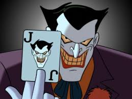 Nombres De Superheroes Y Villanos Cuya Traduccion Al Espanol Es Un Desastre Joker Animado Batman La Serie Animada Comodin