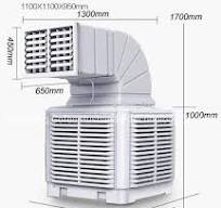 Wall-Mounted Ventilation Fan Cooling Pad Air Cooler Made in China